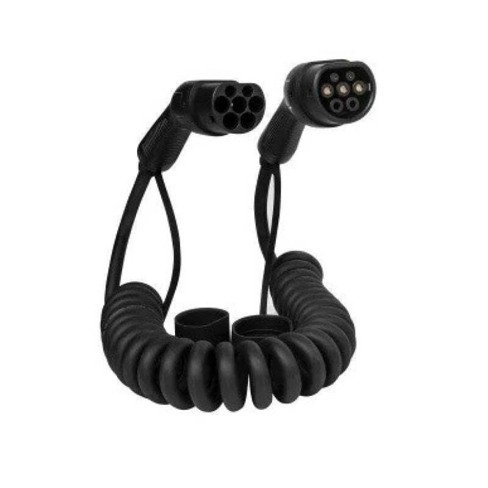 Defenzo 7 m Type 2 EV Charging Cable 22 kW (DEF1035) - Black