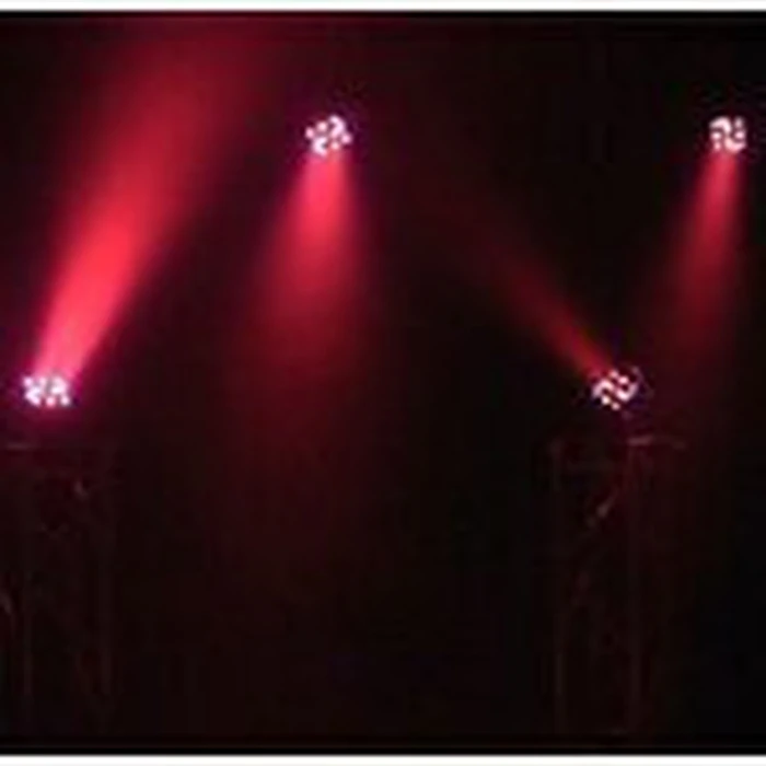 Light4me Προβολέας LED PAR 30x3W RGBA-UV - Μαύρο