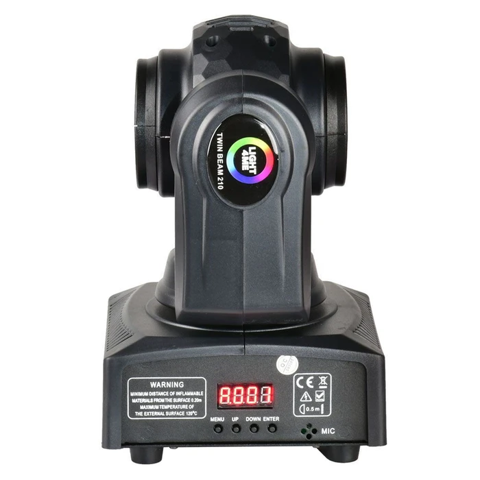 Light4me Φωτορυθμικό Beam LED DMX με Ρομποτική Κεφαλή Beam 210 RGBW