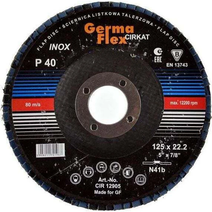 Germaflex Sanding Disc 125mm P80 CIRKAT80