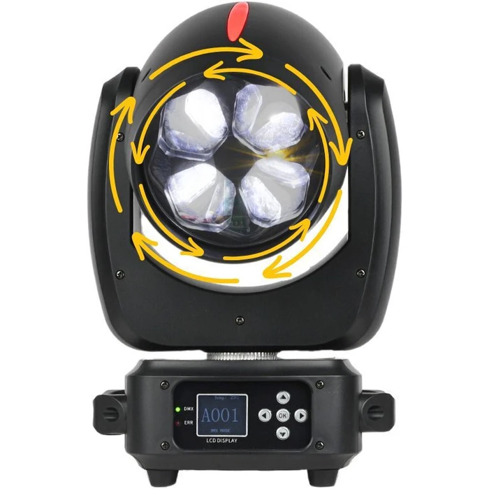 Light4me Wash LED Projector Red Line Blue / Red