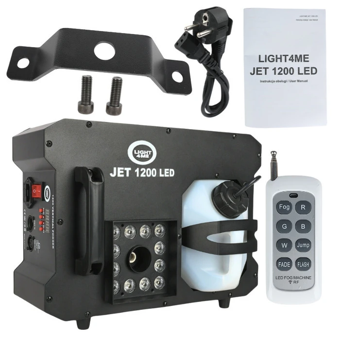 Light4me Jet 1200 Led Μηχανή Καπνού 1200W με Ασύρματο Χειριστήριο