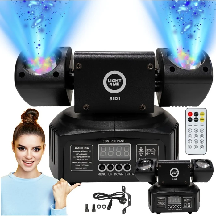 Light4me LED Sid1 RGBWA LED φωτιστικό RGBWA