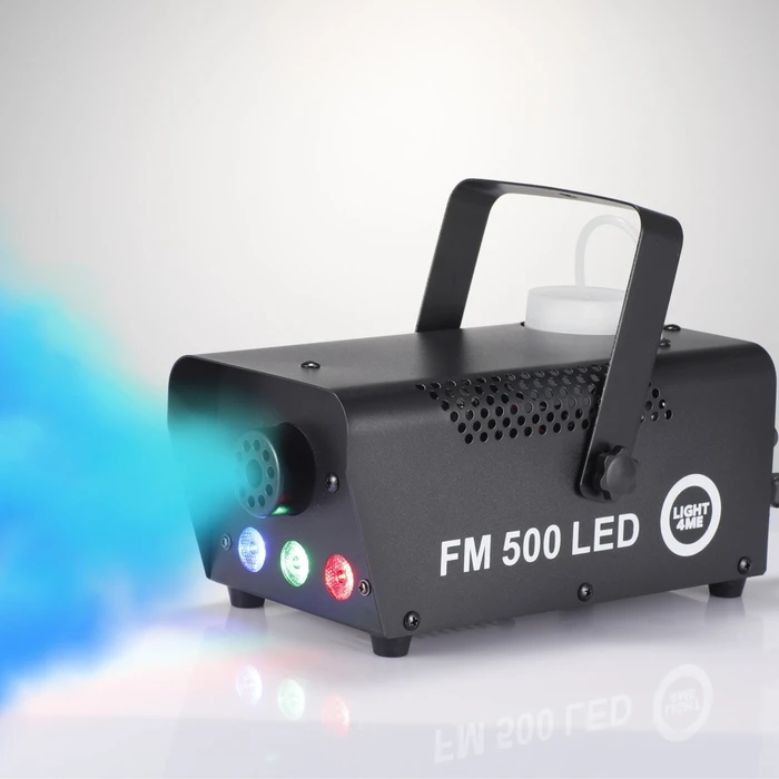 Light4me Μηχανή Καπνού 500W με Ασύρματο/Ενσύρματο Χειριστήριο (FM 500 LED V2)