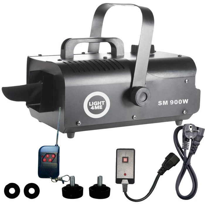 Light4me 900W Snow Machine with Wireless / Wired Remote