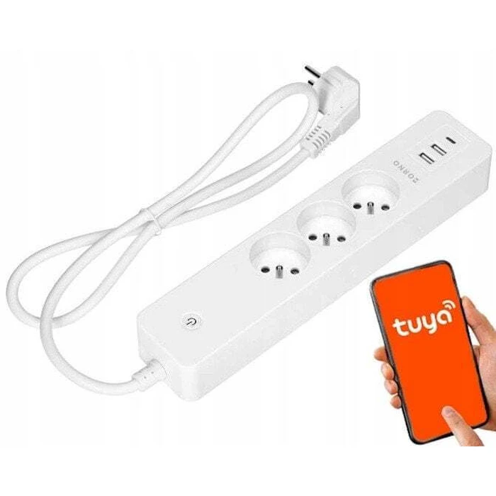 Orno Smart Power Strip with Switch OR-SH-17520/W