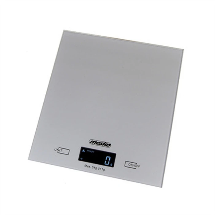 Mesko Digital Kitchen Scale up to 5 kg Silver MS3145