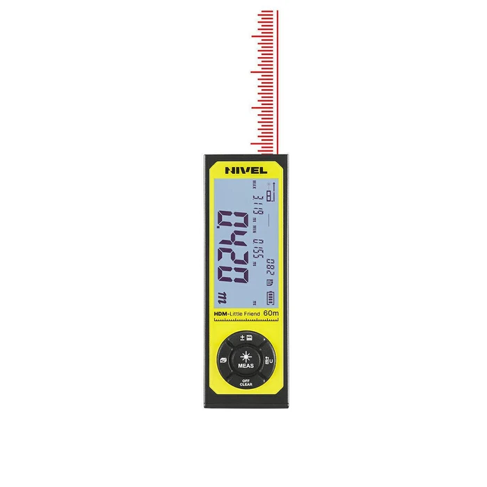 Nivel HDM Laser Distance Meter "Little Friend" — 60 m (HDMLF)