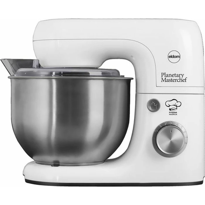 Eldom WRK1200 Stand Mixer, 800 W, 5 L, White