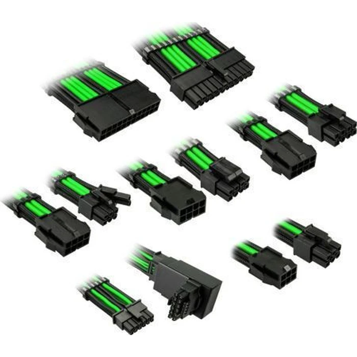 Kolink Core Pro - Σετ επεκτάσεων καλωδίων 12V 2x6 (Τύπος 1) - Venom Πράσινο