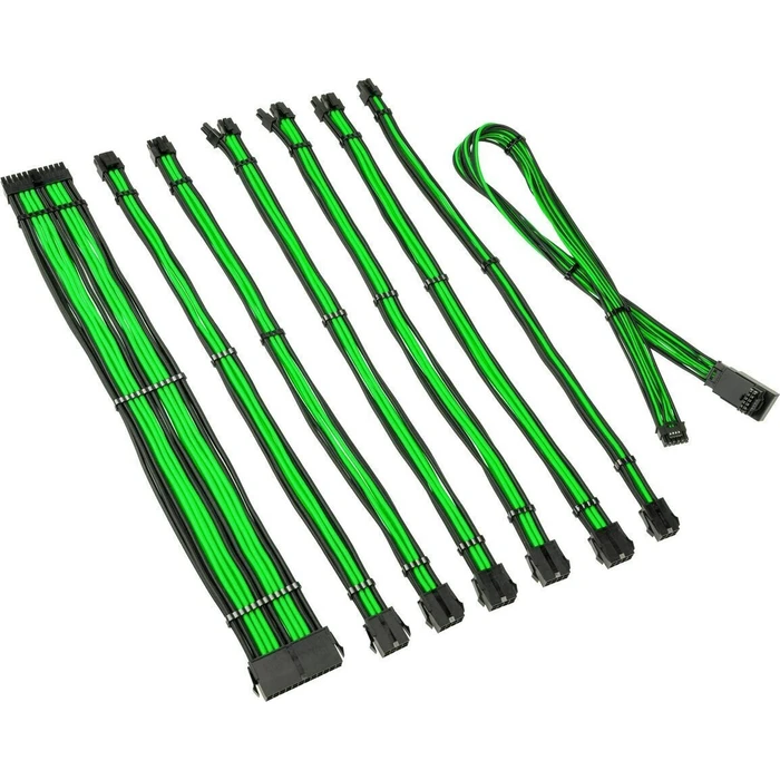 Kolink Core Pro - Σετ επεκτάσεων καλωδίων 12V 2x6 (Τύπος 1) - Venom Πράσινο