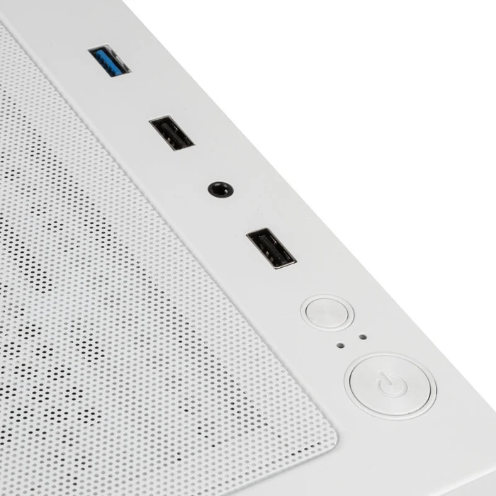 Kolink Observatory MX Mesh ARGB Mid Tower Case Λευκό