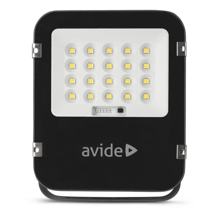 Avide LED Solar Floodlight 50W CW 6400K with Separate Solar Panel and Remote Control