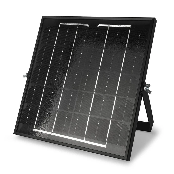 Avide LED Solar Floodlight 50W CW 6400K with Separate Solar Panel and Remote Control
