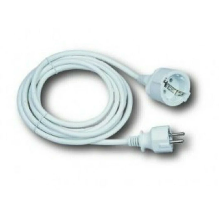 Entac Extension Lead 3 m White 3x1.5 mm² (Type F Schuko)