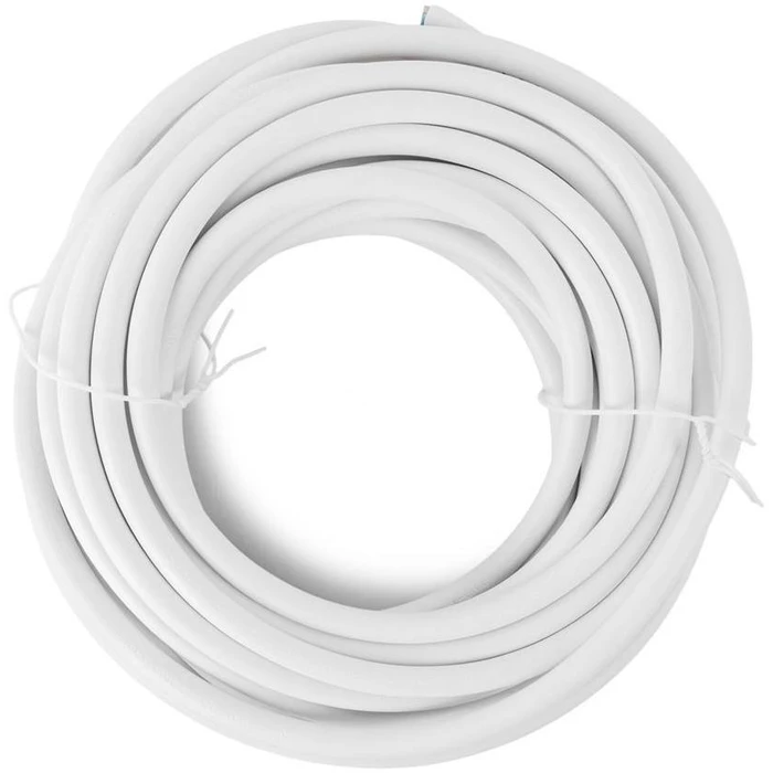 Entac H05VV-F 3G1.5 Power Cable 10m White