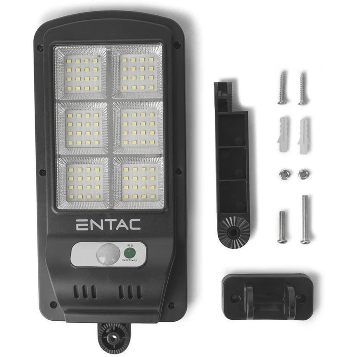 Entac Solar Wall Light 5W SMD with PIR Motion Sensor