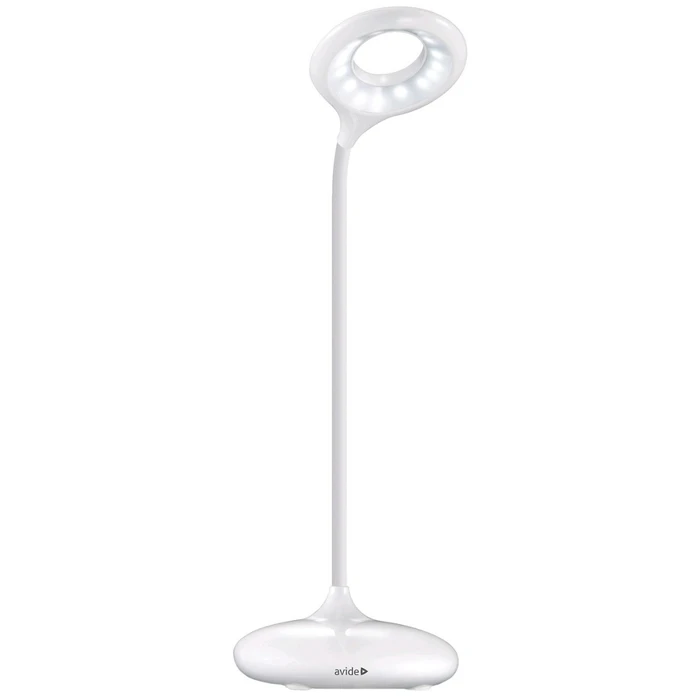 Avide LED Minimal Desk Lamp White 4W 210 lm (Rechargeable)