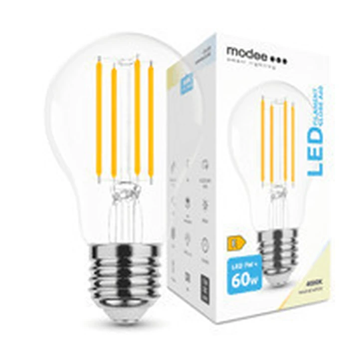 Modee Lighting Λάμπα LED Filament Globe A60 7W E27 4000K 806lm