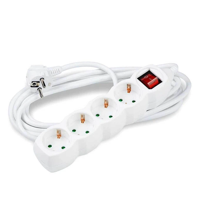 Technik Πολύπριζο 4 Θέσεων 3x1,5mm 1,5m με Διακόπτη