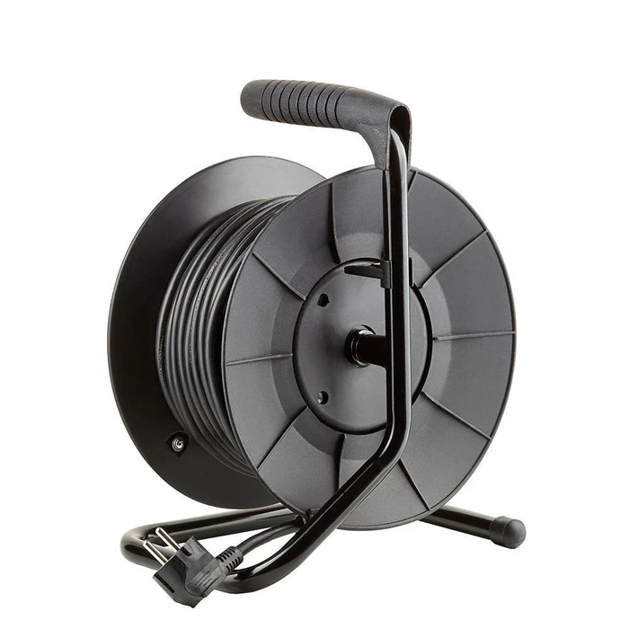 Technik Professional Στροφείο 4 Θέσεων 25m 1 5mm2 Μαύρο