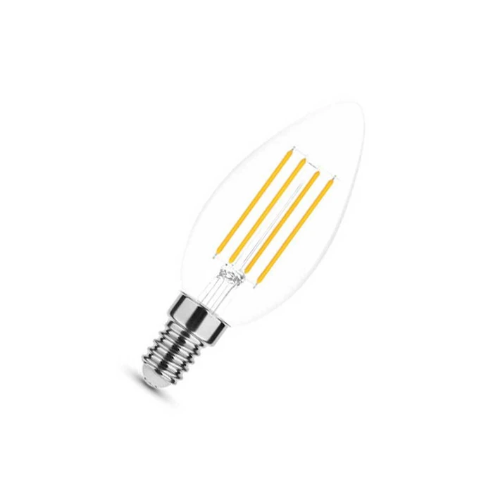Modee Lighting Λάμπα LED Filament Κερί C35 7W E14 4000K 806lm ERP
