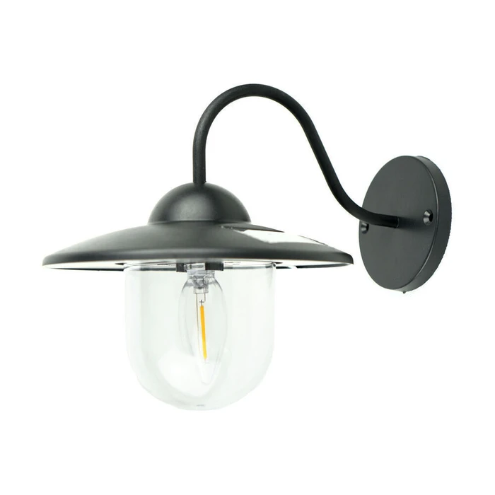 Modee Lighting Solar Wall Light Filament LED IP44 10 lm 2700K