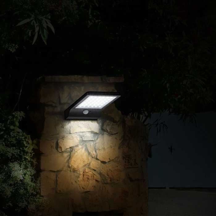 Modee Lighting LED Ηλιακό Επιτοίχιο Φωτιστικό με Αισθητήρα 300 lumen