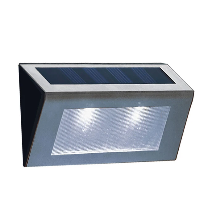 Modee Lighting Ηλιακό Επιτοίχιο Φωτιστικό Σετ 2 Τμχ