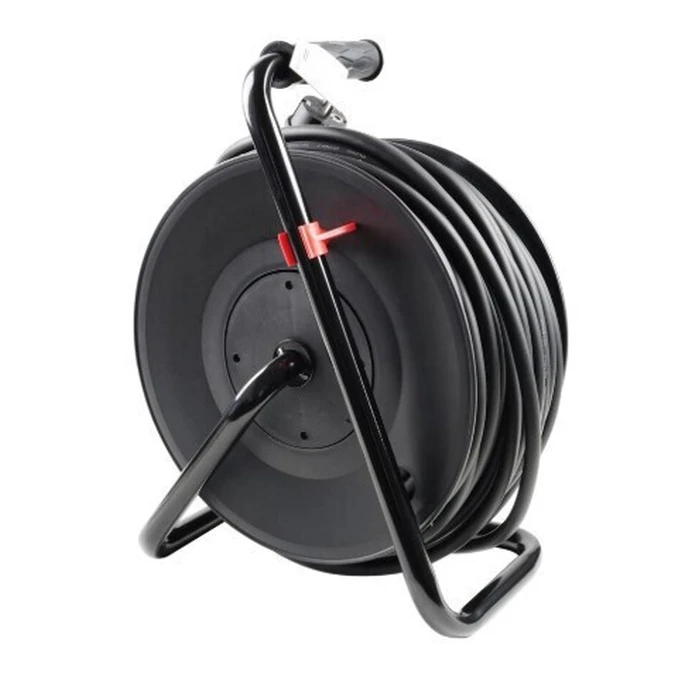 Technik Industrial Extension Reel 4-Socket 50m 1.5mm2 IP44 16A