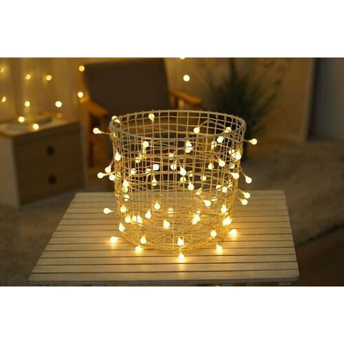 Christmas Lights Modee Lighting LED Berry Type with Adapter Warm White