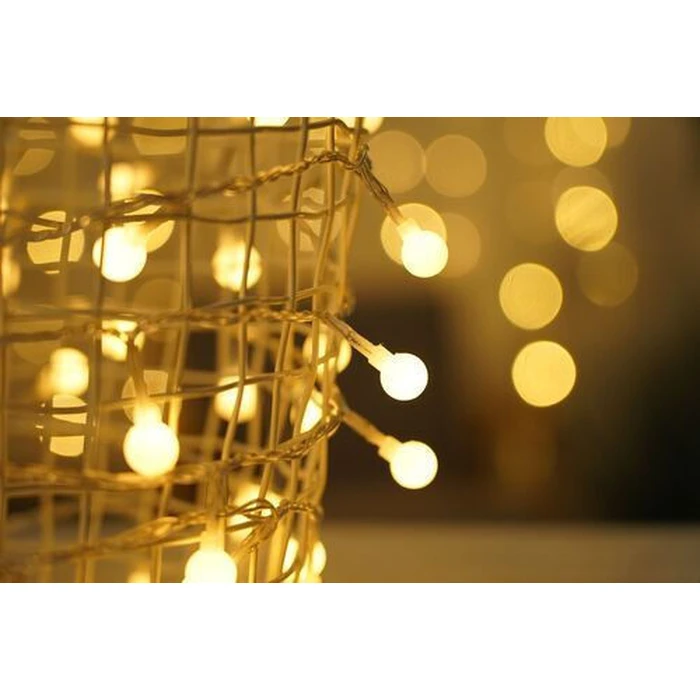 Christmas Lights Modee Lighting LED Berry Type with Adapter Warm White