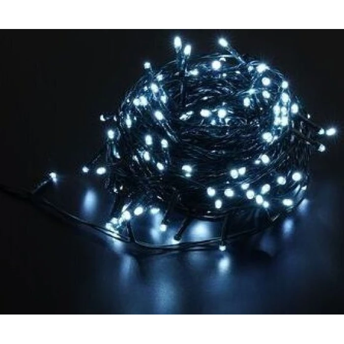 Modee Lighting Χριστουγεννιάτικα Φωτάκια LED με Τροφοδοτικό 100LED 10m 10cm Ψυχρό