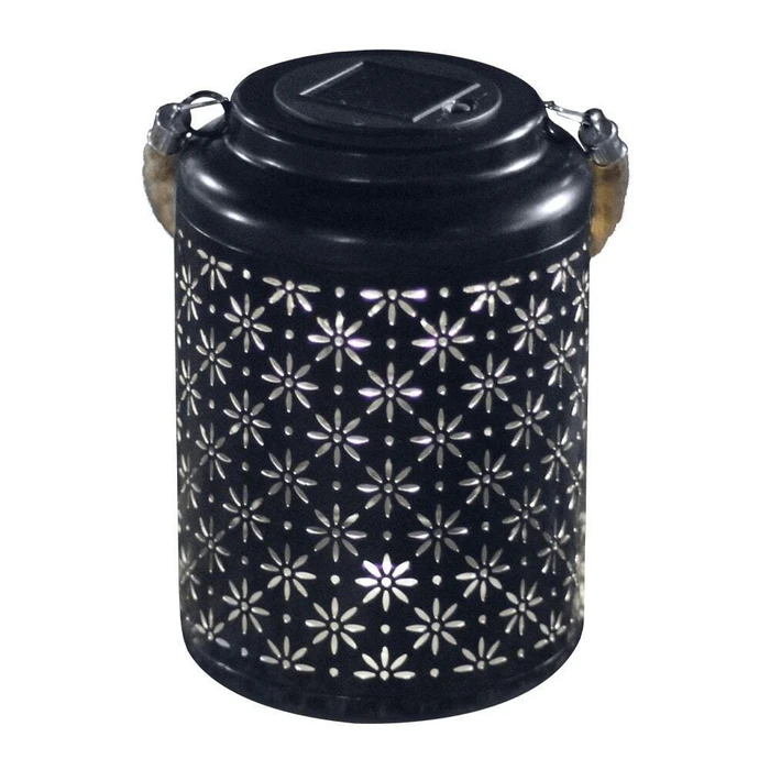 Modee Lighting Ηλιακό Φαναράκι Κήπου LT005B Μαύρο