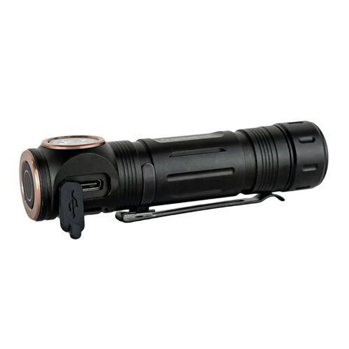 Handheld Flashlight Technik L10 with 1x18650 2200mAh Battery Osram P9 and USB C Cable 1000lm 1000lm