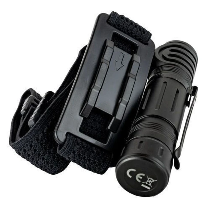 Handheld Flashlight Technik L10 with 1x18650 2200mAh Battery Osram P9 and USB C Cable 1000lm 1000lm