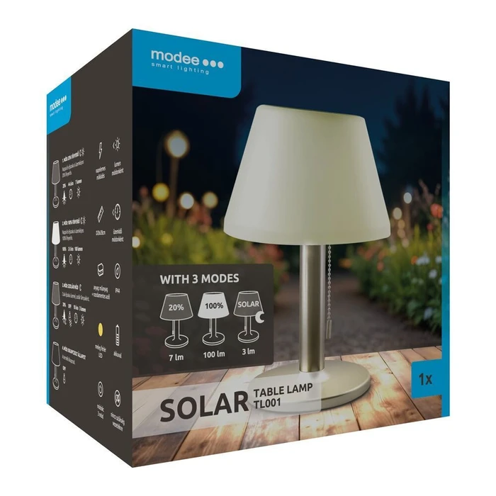 Modee Lighting Solar Table Lamp 100 lm IP44