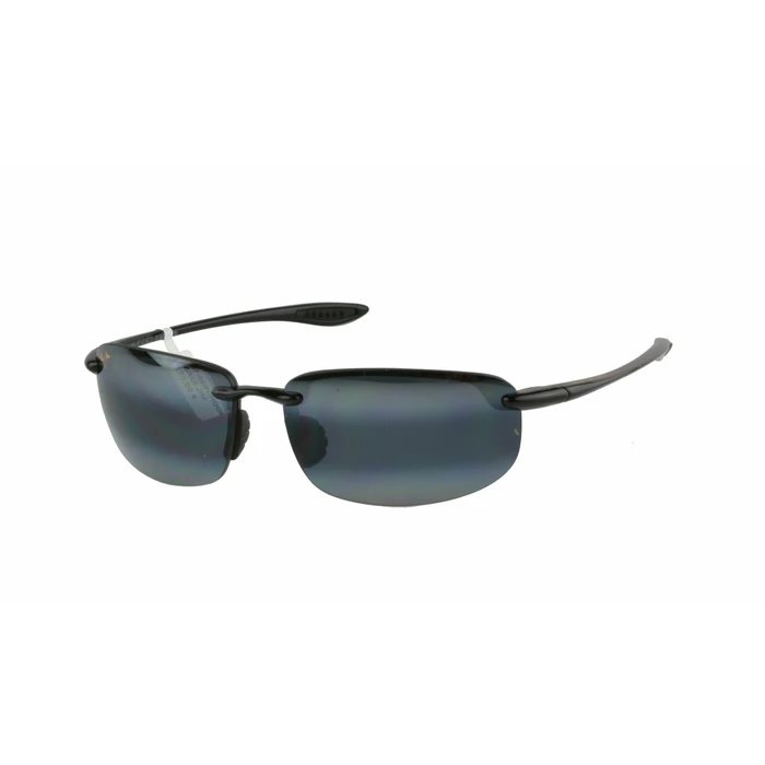 Maui Jim Men's Sunglasses HO'OKIPA Gloss Black Frame with Black Gradient Polarized Mirror Lens (64/17/130)