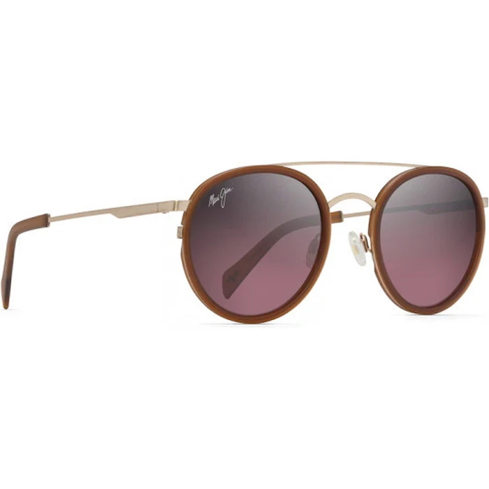 Maui Jim Even Keel Ανδρικά Γυαλιά Ηλίου Καφέ Μεταλλικός Σκελετός & Καφέ Polarized Καθρέφτης Φακός RS534-16R