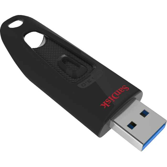 Sandisk Ultra 128GB USB 3.1 Stick Μαύρο