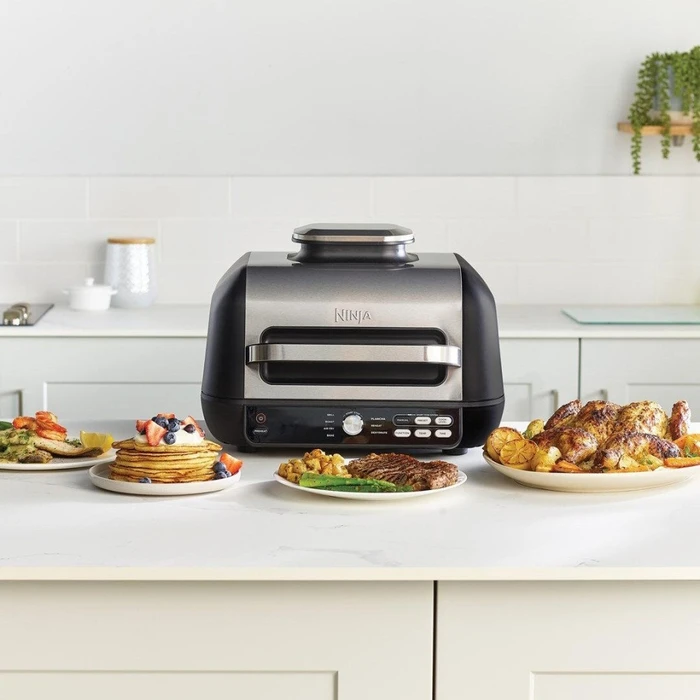 Ninja Foodi Max Pro Tabletop Electric Grill 1000W (AG651) (SNIAG651)