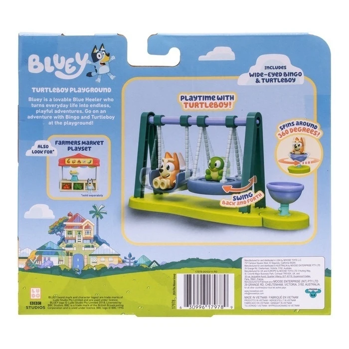 Giochi Preziosi Bluey: Turtleboy Playground Playset (2 figures)