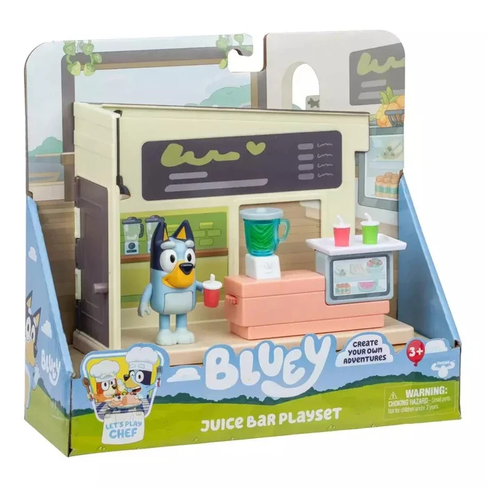 Giochi Preziosi Bluey: Juice Bar Playset (Mini Figure Included) - BLYB7000