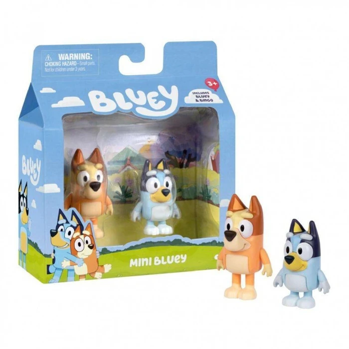Giochi Preziosi Bluey S15 Mini Figure 2-Pack - Bluey & Bingo (BLYC1000)