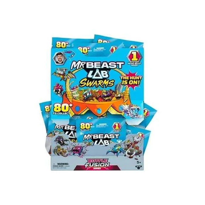Giochi Preziosi Mr. Beast: Lab Swarms - Battle Fusion - 1 Mystery Micro Beast (Blind Pack) - MBE03000
