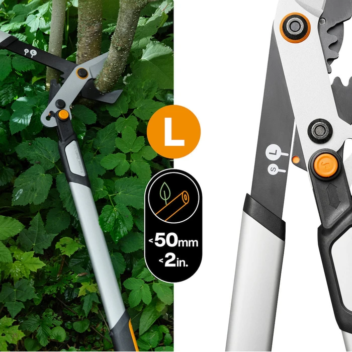 Fiskars Ψαλίδι/Κλαδευτήρι Dual Action LX108 για Κλαδιά