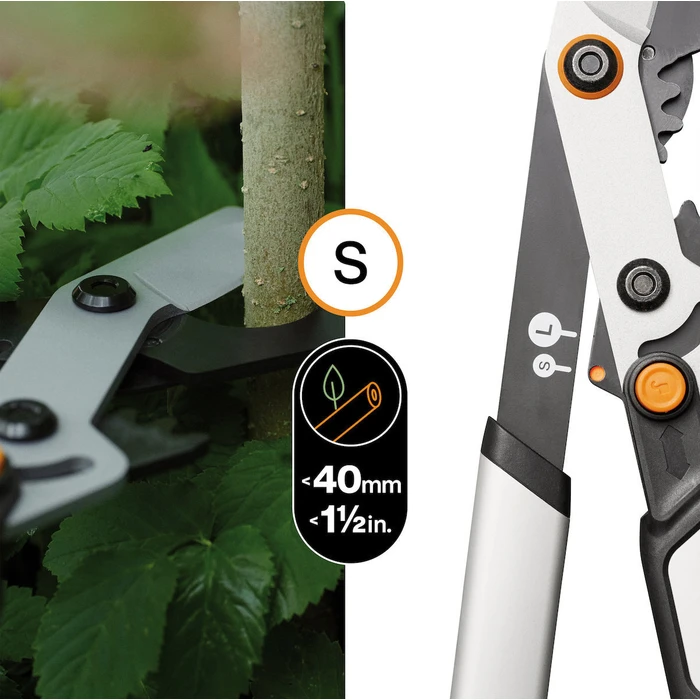 Fiskars Ψαλίδι/Κλαδευτήρι Dual Action LX108 για Κλαδιά