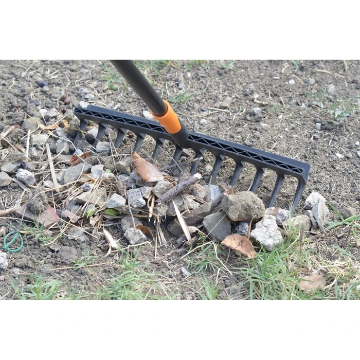 Fiskars Τσουγκράνα Χώματος (πλαστική κεφαλή, χωρίς λαβή)