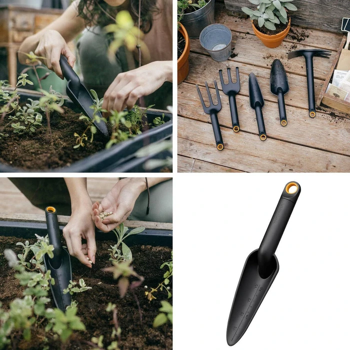 Fiskars Φτυαράκι Χειρός με Πλαστική Λαβή
