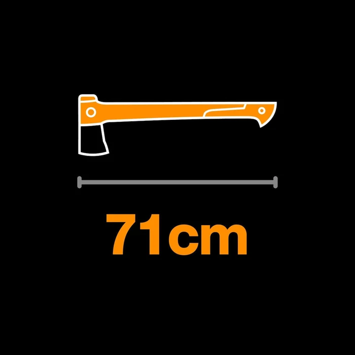 Fiskars X28 Splitting Axe X‑series Blade M + Universal Knife
